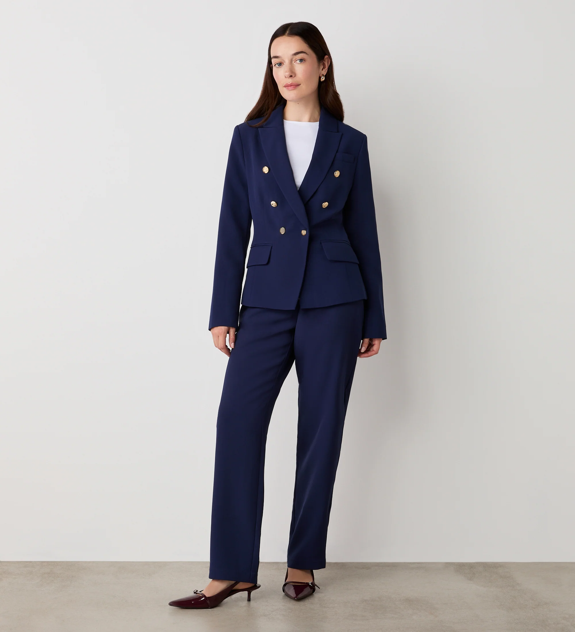 Lydia Navy Blazer - Image 2