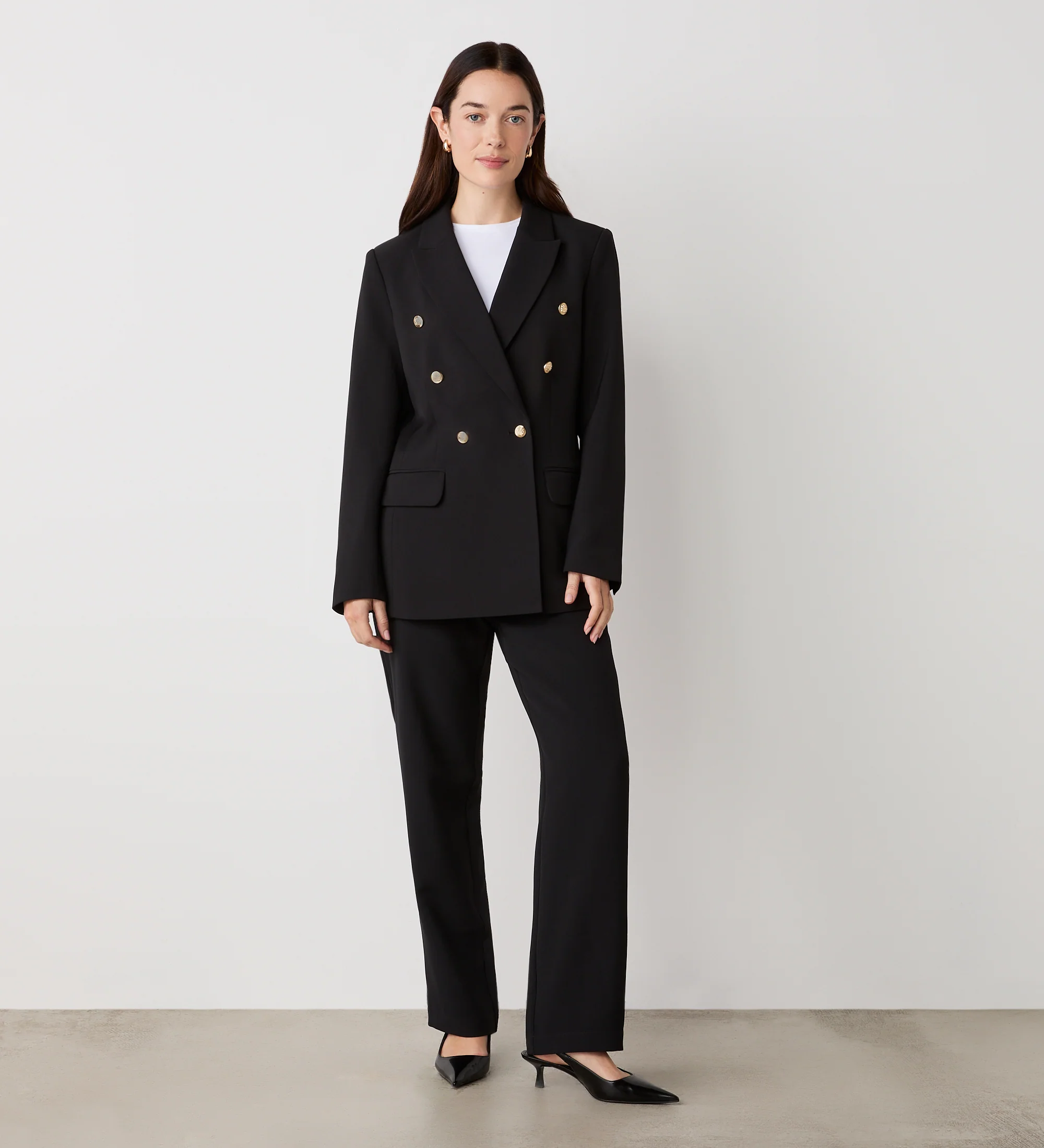 Orla Black Tailored Blazer - Image 2