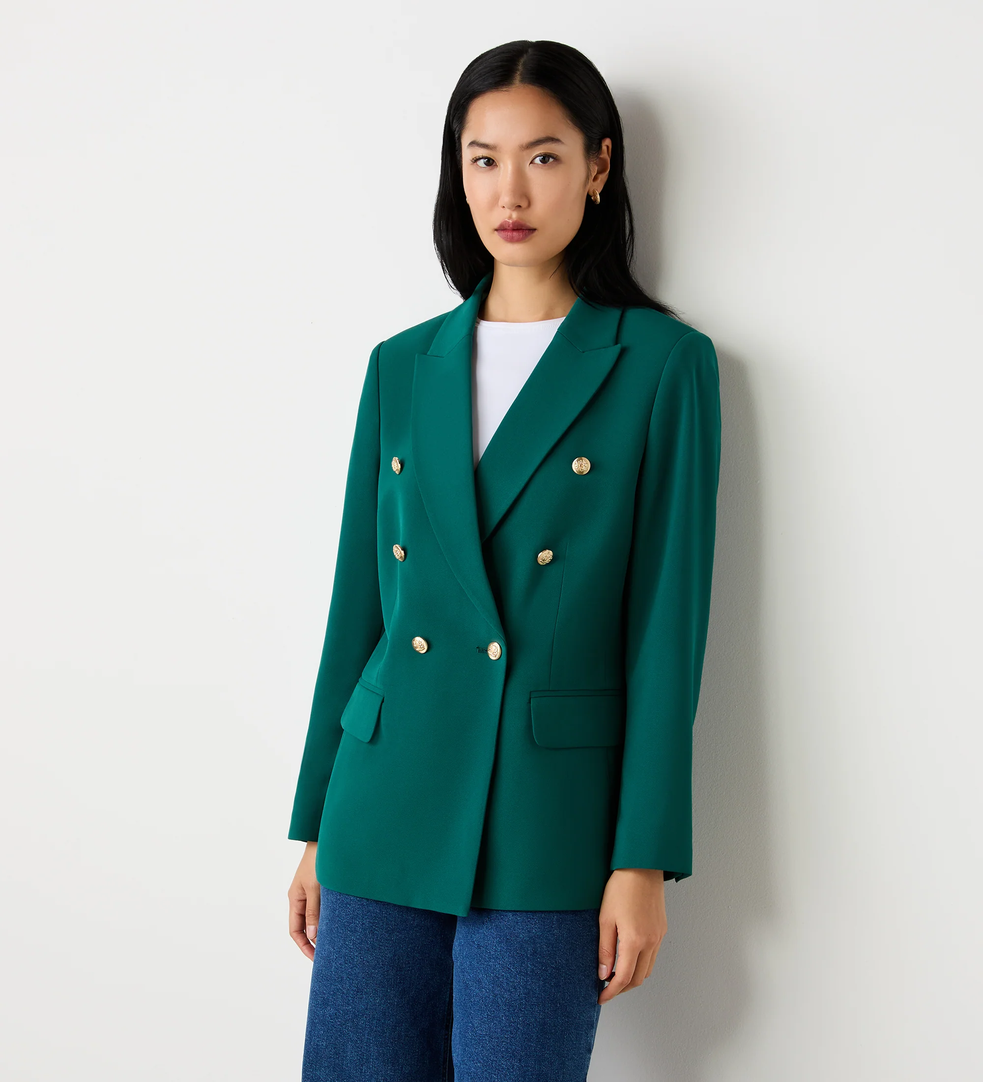 Orla Forest Green Tailored Blazer